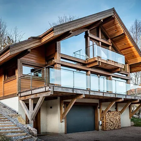 Fleur Des Vosges Chalet, Panorama Of La Bresse