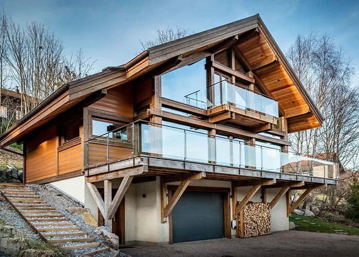 Fleur Des Vosges Chalet, Panorama Of La Bresse