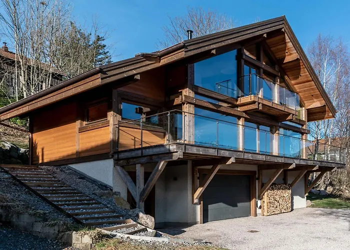 Fleur Des Vosges Chalet, Panorama Of Chalet